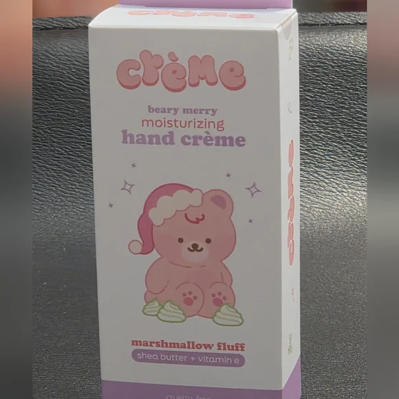 The Crème Shop Moisturizing Hand Cream Marshmellow Fluff -VitaminE & Shea Butter - Picture 5 of 5
